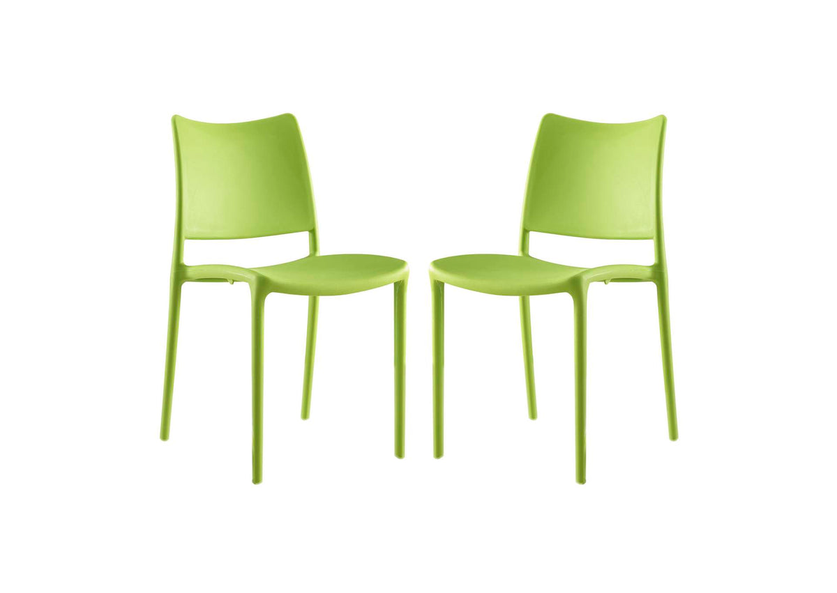 EEI-2424-GRN-SET Hipster Dining Side Chair Set Of 2 By Modway