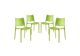 EEI-2425-GRN-SET Hipster Dining Side Chair Set Of 4 By Modway