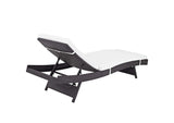 EEI-2430-EXP-WHI-SET Convene Outdoor Patio Chaise Set Of 6 By Modway