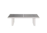 EEI-247-SLV Sauna 4' Stainless Steel Bench By Modway
