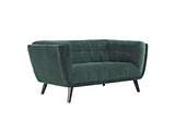 EEI-2535-GRN Bestow Performance Velvet Loveseat By Modway