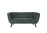 EEI-2535-GRN Bestow Performance Velvet Loveseat By Modway