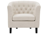 EEI-2551-BEI Prospect Upholstered Fabric Armchair By Modway