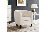 EEI-2551-BEI Prospect Upholstered Fabric Armchair By Modway