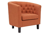 EEI-2551-ORA Prospect Upholstered Fabric Armchair By Modway