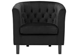 EEI-2613-BLK Prospect Performance Velvet Armchair By Modway