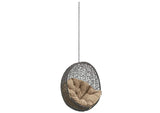 EEI-2654-GRY-MOC Hide Outdoor Patio Swing Chair Without Stand By Modway