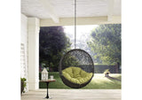 EEI-2654-GRY-PER Hide Outdoor Patio Swing Chair Without Stand By Modway