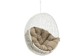 EEI-2654-WHI-MOC Hide Outdoor Patio Swing Chair Without Stand By Modway