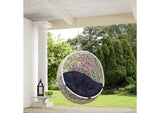 EEI-2654-WHI-NAV Hide Outdoor Patio Swing Chair Without Stand By Modway