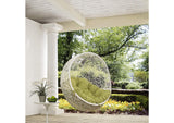 EEI-2654-WHI-PER Hide Outdoor Patio Swing Chair Without Stand By Modway