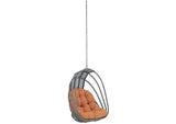 EEI-2656-ORA-SET Whisk Outdoor Patio Swing Chair Without Stand By Modway