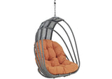 EEI-2656-ORA-SET Whisk Outdoor Patio Swing Chair Without Stand By Modway