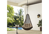 EEI-2657-BLK-MOC-SET Abate Outdoor Patio Swing Chair Without Stand By Modway