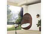 EEI-2658-YLW-WHI-SET Bean Outdoor Patio Swing Chair Without Stand By Modway