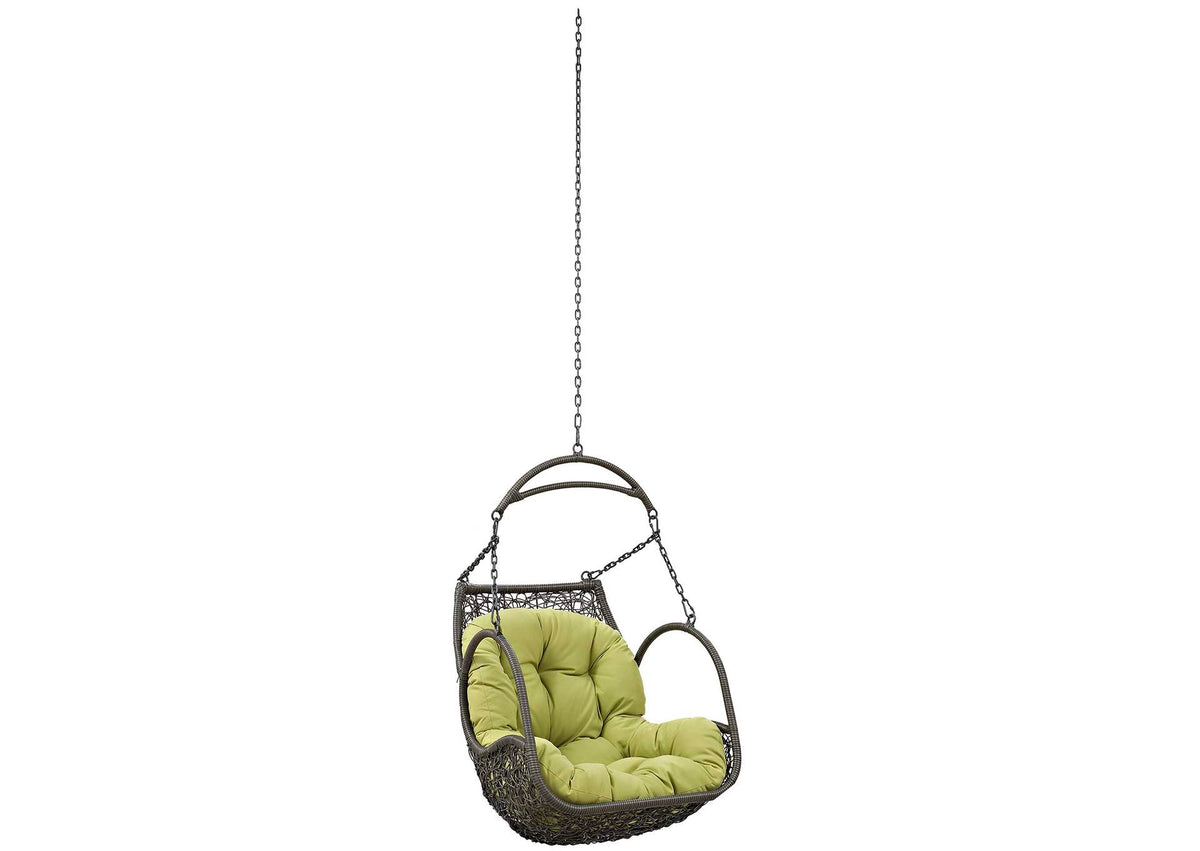 EEI-2659-PER-SET Arbor Outdoor Patio Swing Chair Without Stand By Modway