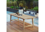 EEI-2713-NAT Dorset Outdoor Patio Teak Dining Table By Modway