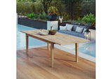 EEI-2714-NAT Marina Extendable Outdoor Patio Teak Dining Table By Modway
