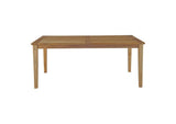 EEI-2717-NAT Marina 72" Outdoor Patio Teak Dining Table By Modway