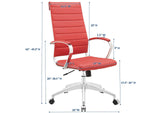 EEI-272-RED Jive Highback Office Chair By Modway
