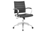 EEI-273-BLK Jive Mid Back Office Chair By Modway