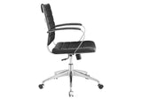 EEI-273-BLK Jive Mid Back Office Chair By Modway
