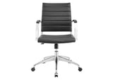 EEI-273-BLK Jive Mid Back Office Chair By Modway