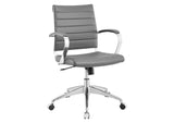 EEI-273-GRY Jive Mid Back Office Chair By Modway