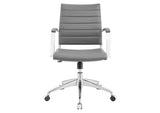 EEI-273-GRY Jive Mid Back Office Chair By Modway
