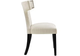 EEI-2741-BEI-SET Curve Fabric Dining Side Chair Set Of 2 By Modway