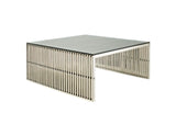 EEI-284-SLV Gridiron Coffee Table By Modway