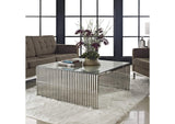 EEI-284-SLV Gridiron Coffee Table By Modway
