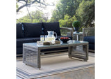 EEI-2919-GRY Aura Rattan Outdoor Patio Coffee Table By Modway