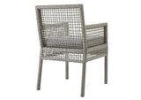 EEI-2920-GRY-GRY Aura Outdoor Patio Wicker Rattan Dining Armchair By Modway