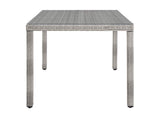 EEI-2921-GRY Aura 68" Outdoor Patio Wicker Rattan Dining Table By Modway