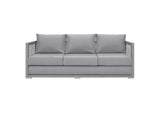 EEI-2923-GRY-GRY Aura Outdoor Patio Wicker Rattan Sofa By Modway