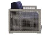EEI-2923-GRY-NAV Aura Outdoor Patio Wicker Rattan Sofa By Modway