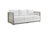 EEI-2923-GRY-WHI Aura Outdoor Patio Wicker Rattan Sofa By Modway