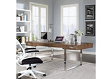 EEI-293-WAL Tinker Office Desk By Modway