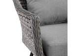 EEI-3023-GRY-GRY Endeavor Outdoor Patio Wicker Rattan Armchair By Modway