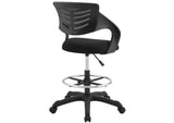 EEI-3040-BLK Thrive Mesh Drafting Chair By Modway
