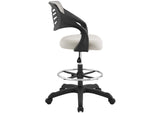 EEI-3040-GRY Thrive Mesh Drafting Chair By Modway