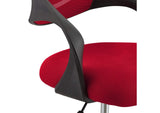 EEI-3040-RED Thrive Mesh Drafting Chair By Modway