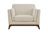 EEI-3063-BEI Chance Upholstered Fabric Armchair By Modway