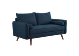 EEI-3091-AZU Revive Upholstered Fabric Loveseat By Modway