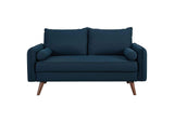 EEI-3091-AZU Revive Upholstered Fabric Loveseat By Modway