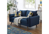 EEI-3091-AZU Revive Upholstered Fabric Loveseat By Modway
