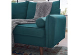 EEI-3091-TEA Revive Upholstered Fabric Loveseat By Modway