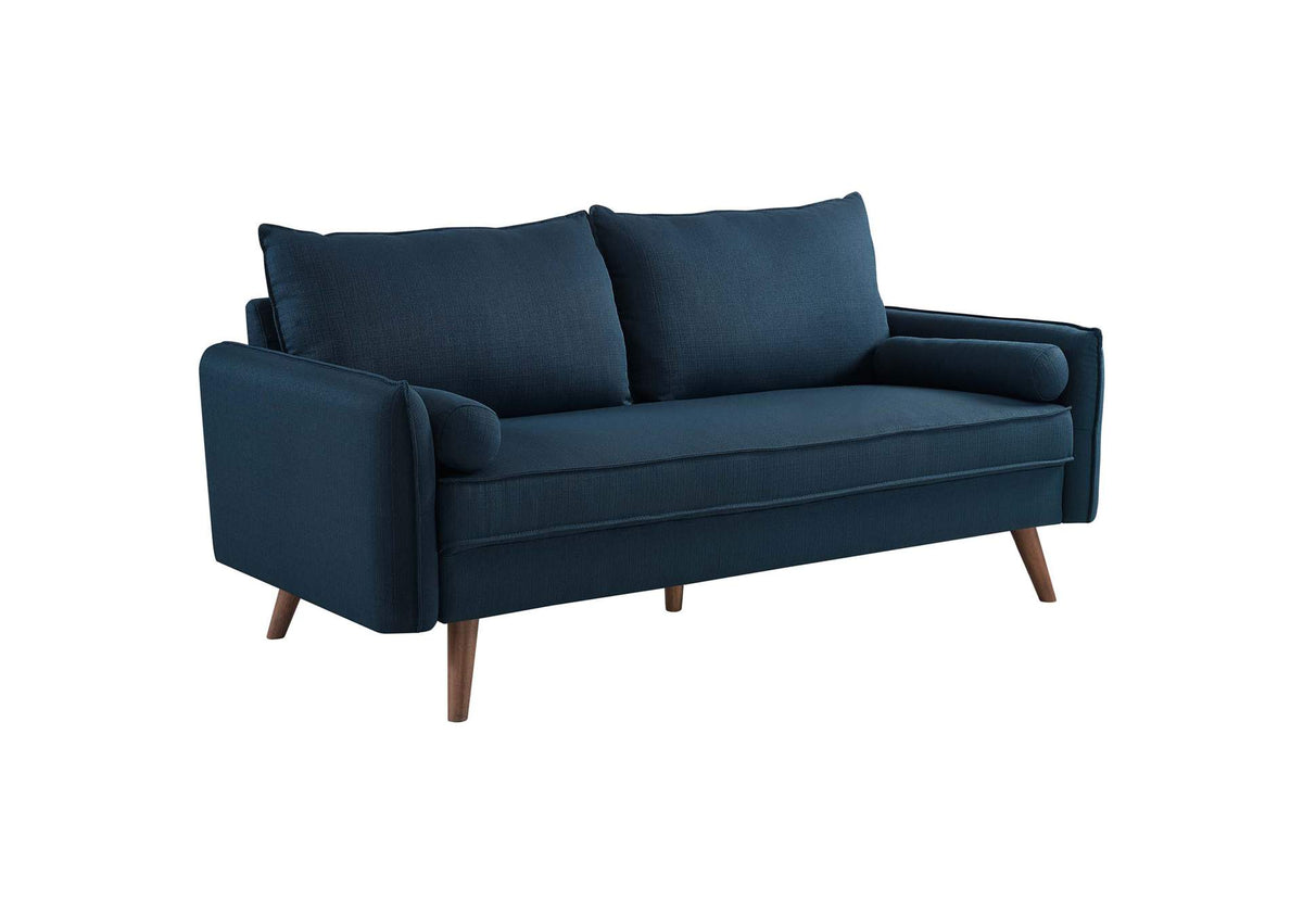 EEI-3092-AZU Revive Upholstered Fabric Sofa By Modway
