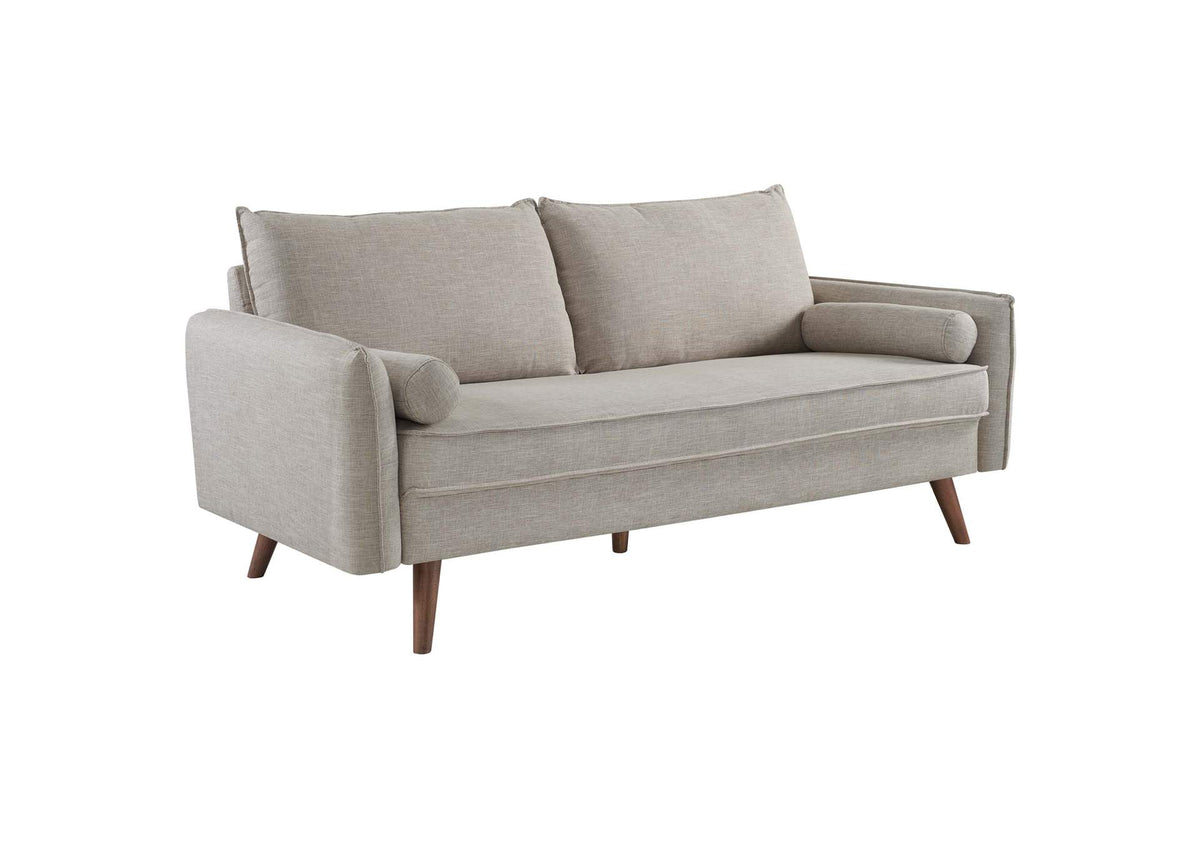EEI-3092-BEI Revive Upholstered Fabric Sofa By Modway